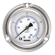 背接式不銹鋼壓力表