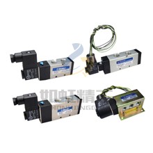 SHAKO新恭電磁閥 PU520系列五口二位,三位26mm引導式電磁閥